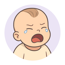 Crying (late cue) icon